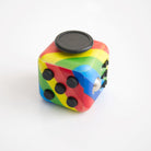 Push Button Fidget Cube Rainbow 