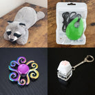 Raccoon Plush With Chewelry + Fidgets Bundle 