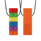 Rainbow Brick Chew Necklace - The Autistic Innovator