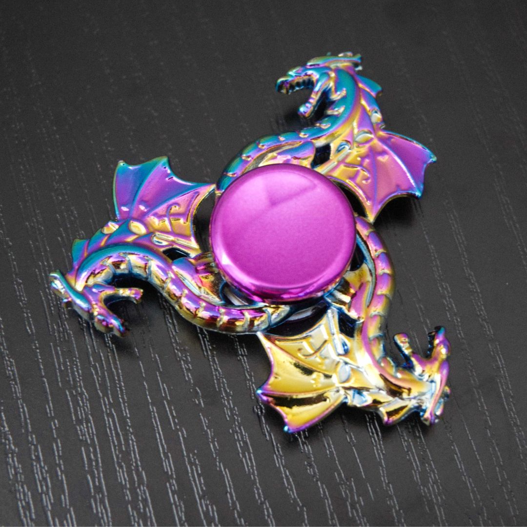 Rainbow Fidget Spinner Dragon (Limited Edition) 