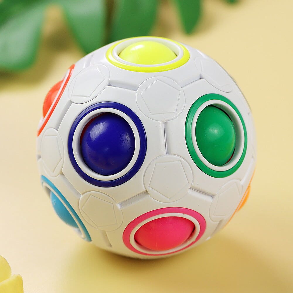 Rainbow puzzle ball shop