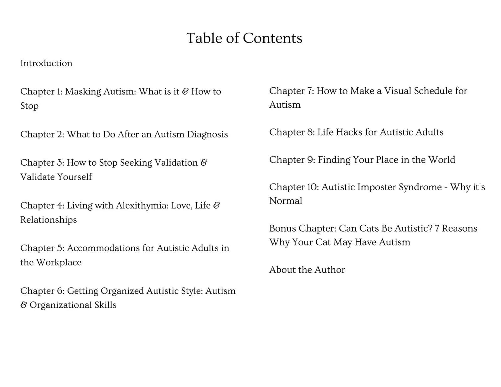 Resources for Autistic Adults (Audiobook) 