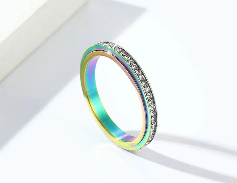 Eternity Band Spinner Ring The Autistic Innovator 