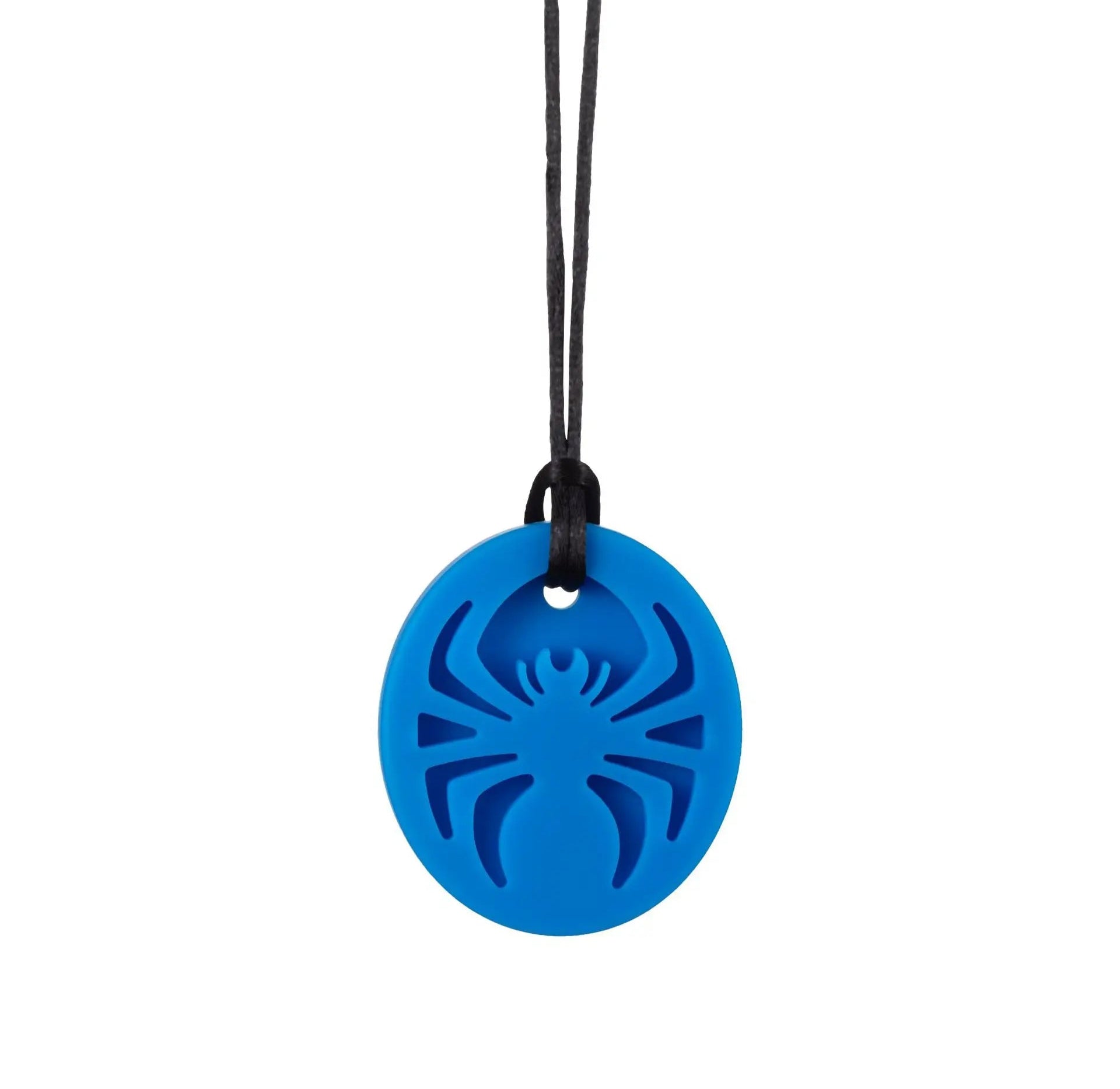 Spider Chew Necklace The Autistic Innovator Blue 