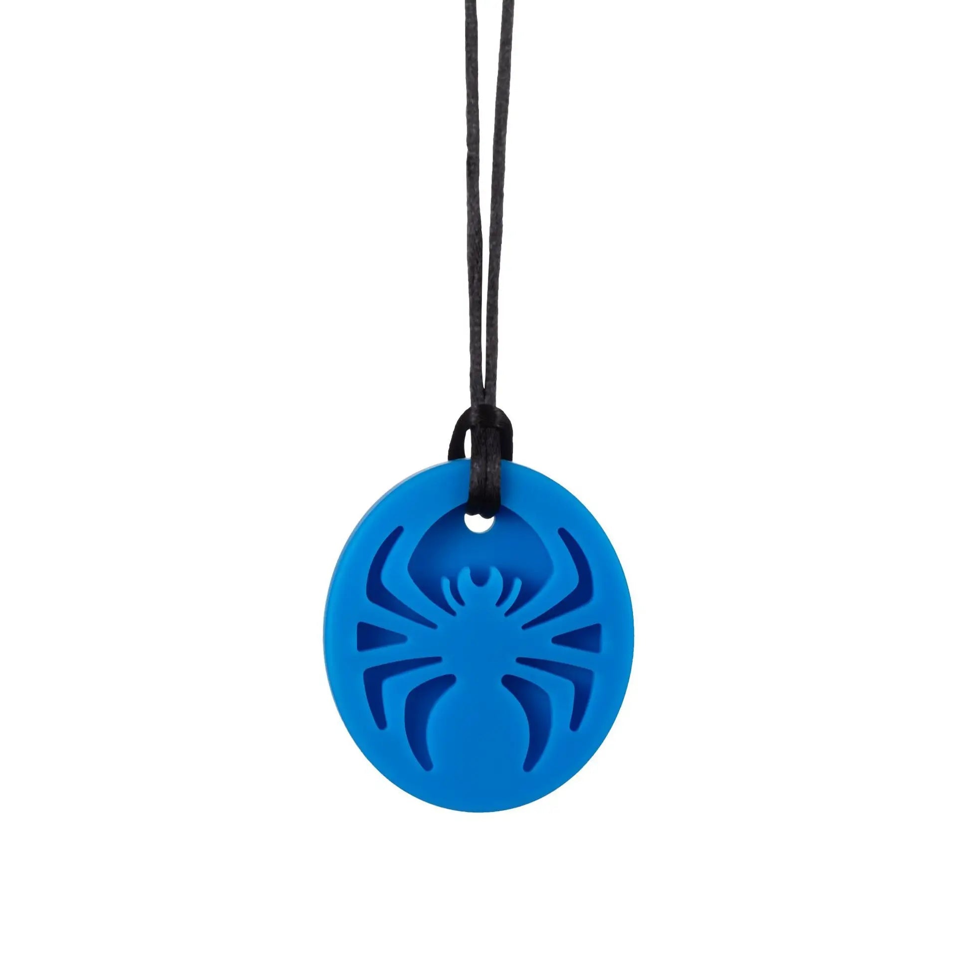 Spider Chew Necklace The Autistic Innovator Blue 
