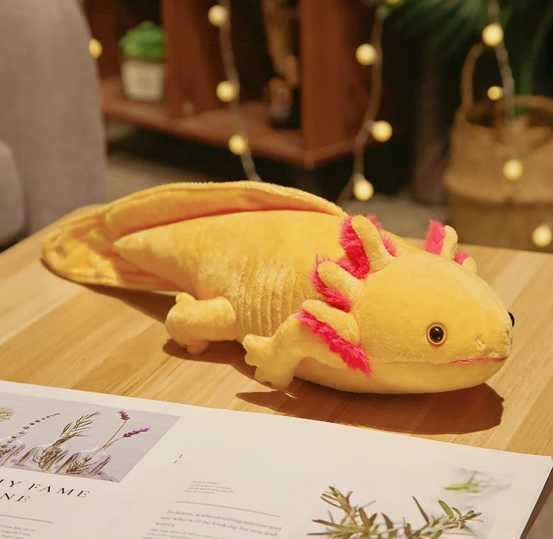 Axolotl Plush The Autistic Innovator Small Yellow 