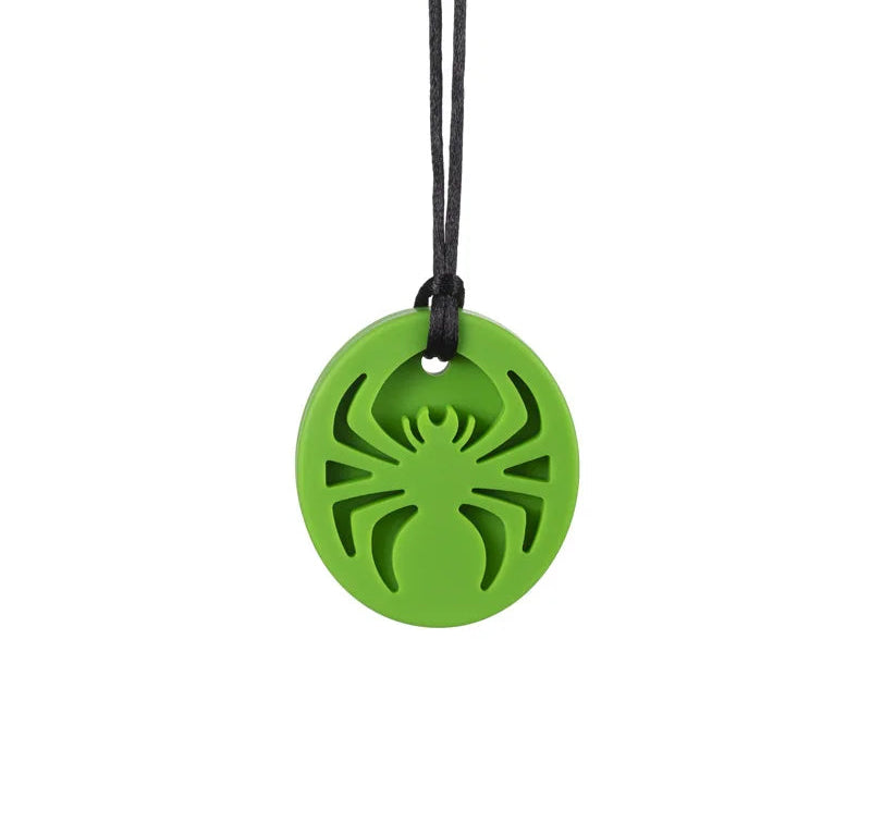 Spider Chew Necklace The Autistic Innovator Green 