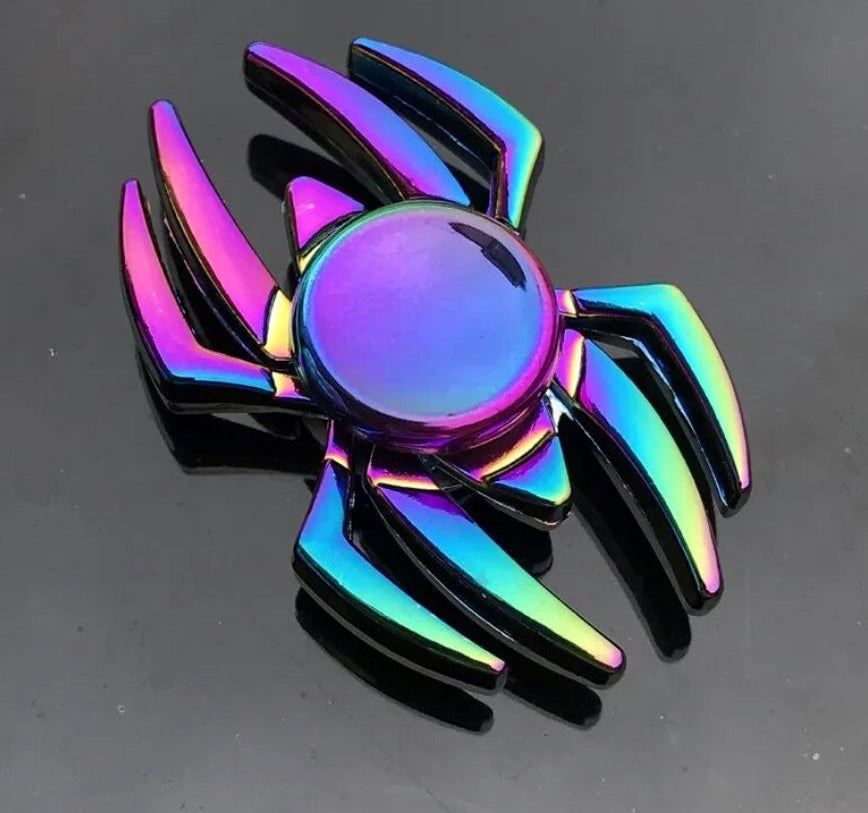 Rainbow Fidget Spinner The Autistic Innovator Spider 