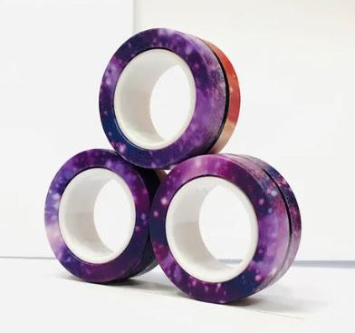Magnetic Rings Stim Toy The Autistic Innovator Galaxy 