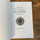Self-Acceptance Gratitude Journal + Affirmation Stickers Bundle 