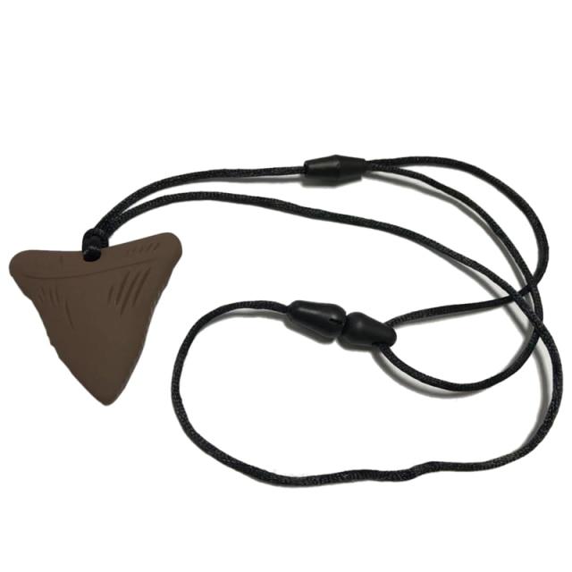 Shark Tooth Pendant Chew Necklace - The Autistic Innovator