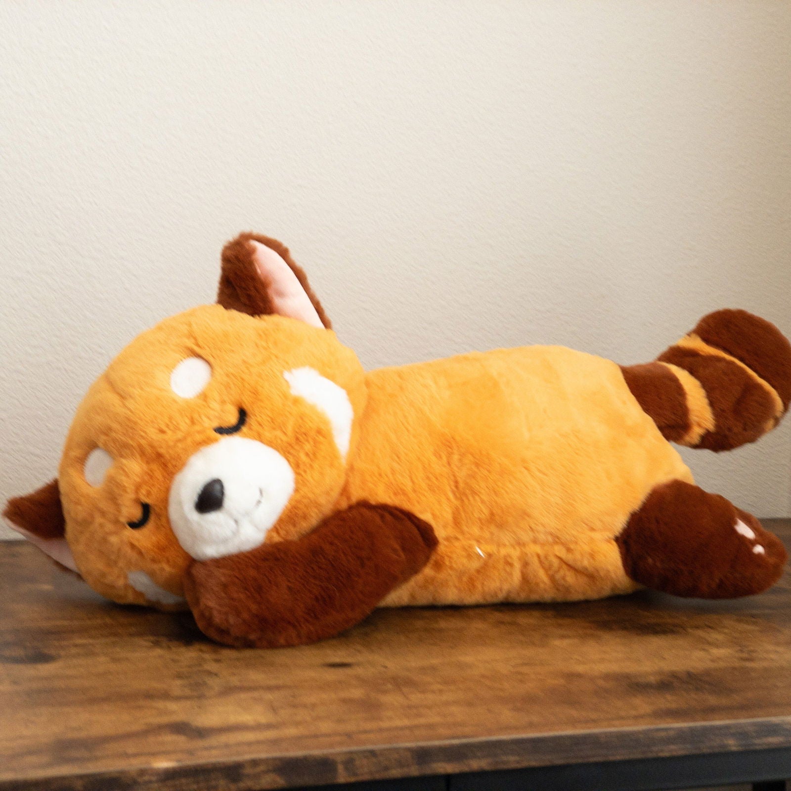 Sleeping Red Panda Plush - The Autistic Innovator