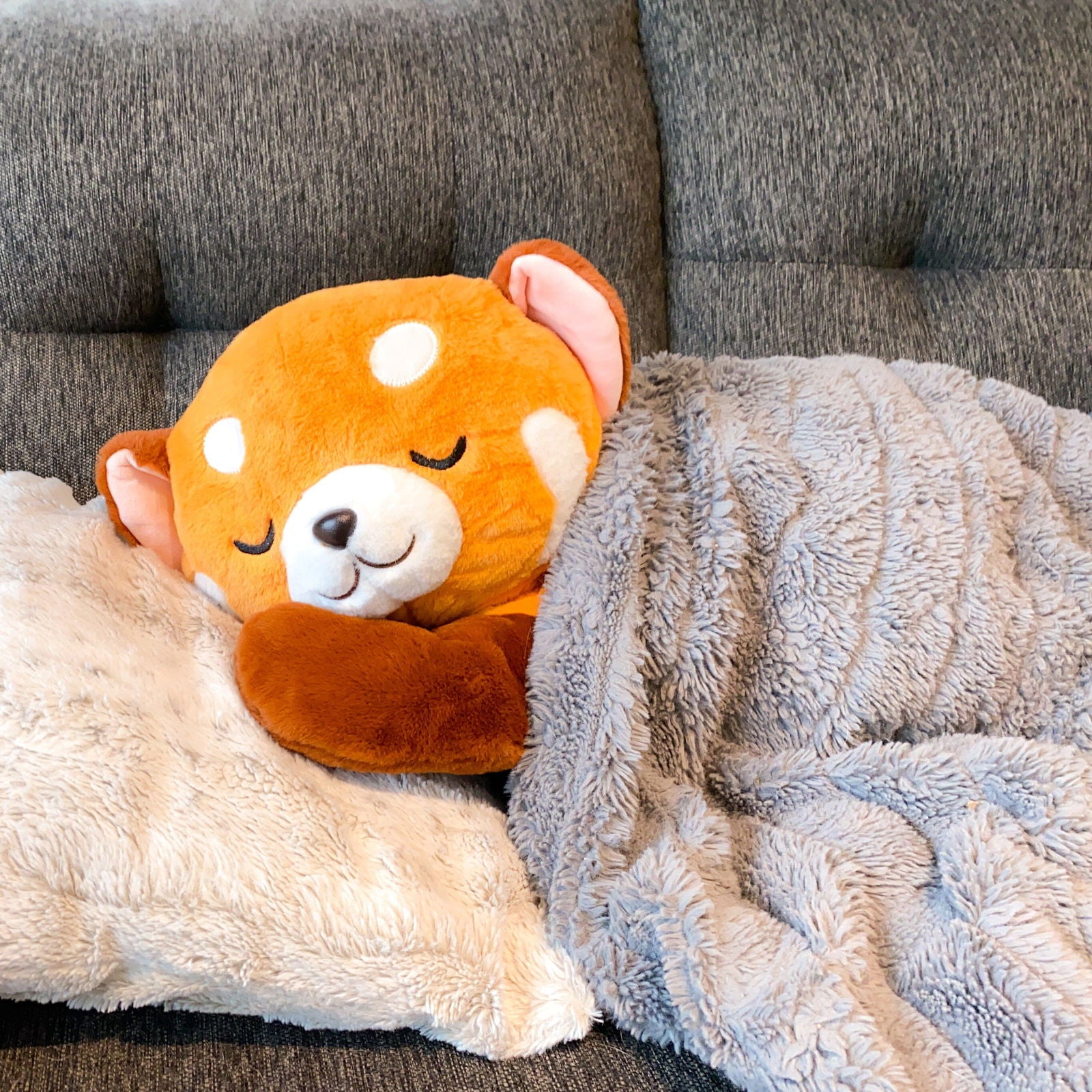 Sleeping Red Panda Plush - The Autistic Innovator