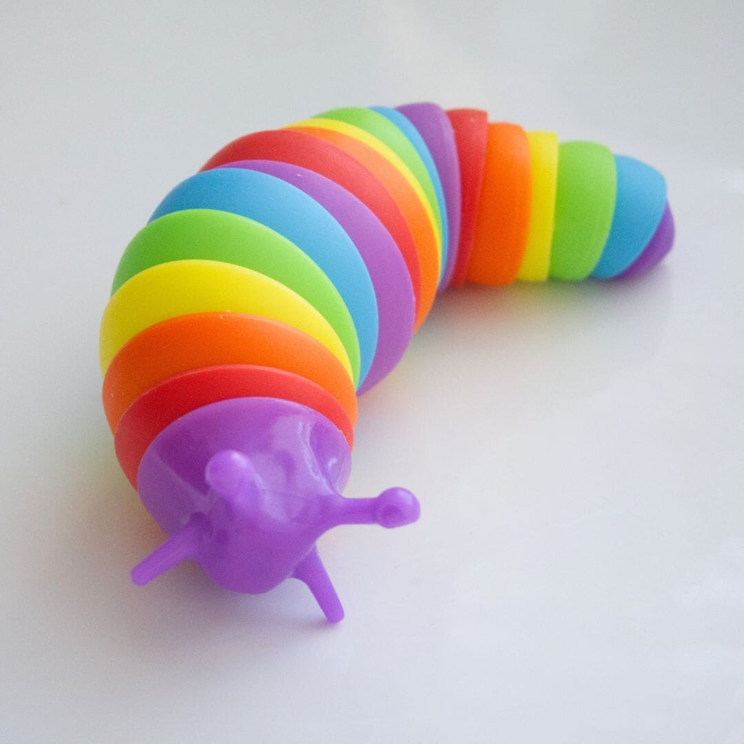 Slug Fidget Toy Purple 