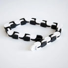 Snap and Click Fidget Toy Black & White 