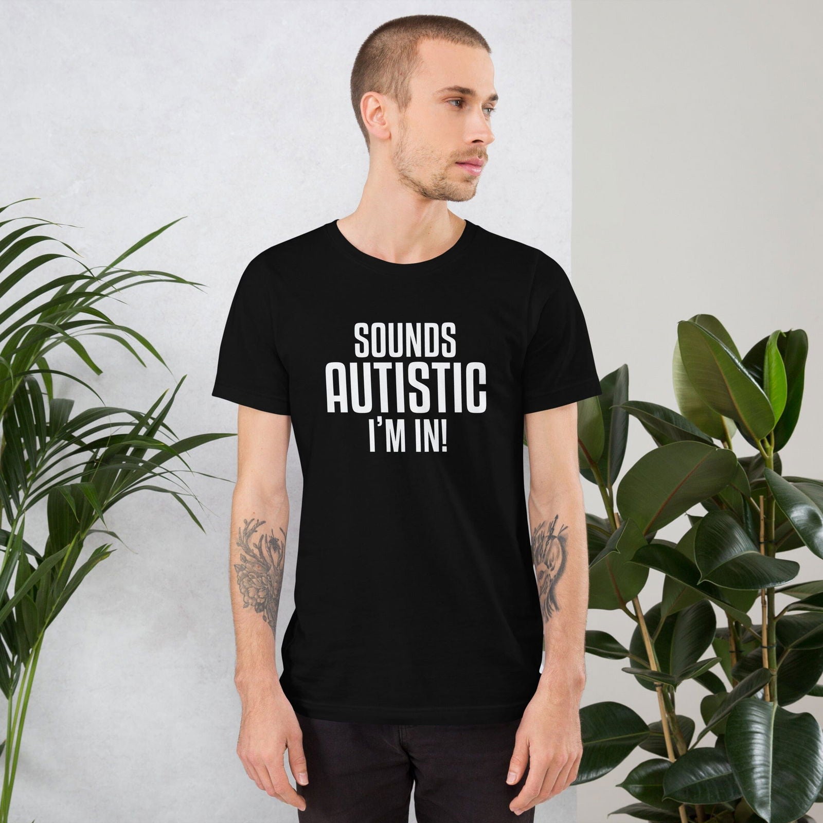 Sounds Autistic I'm In Unisex t-shirt - The Autistic Innovator