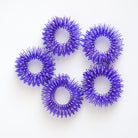 Spiky Acupressure Rings (5 pack) The Autistic Innovator Purple 