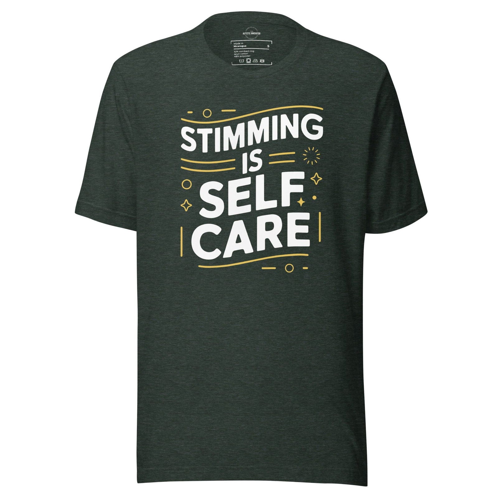 Stimming is Self Care Unisex t-shirt - The Autistic Innovator