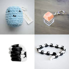 Stress Mallow by Crochet and Clay Cat + Fidgets Bundle 