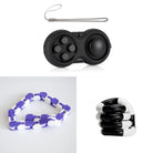 3 Fidgets Bundle (choose your colors) All Black Black and white Purple & White