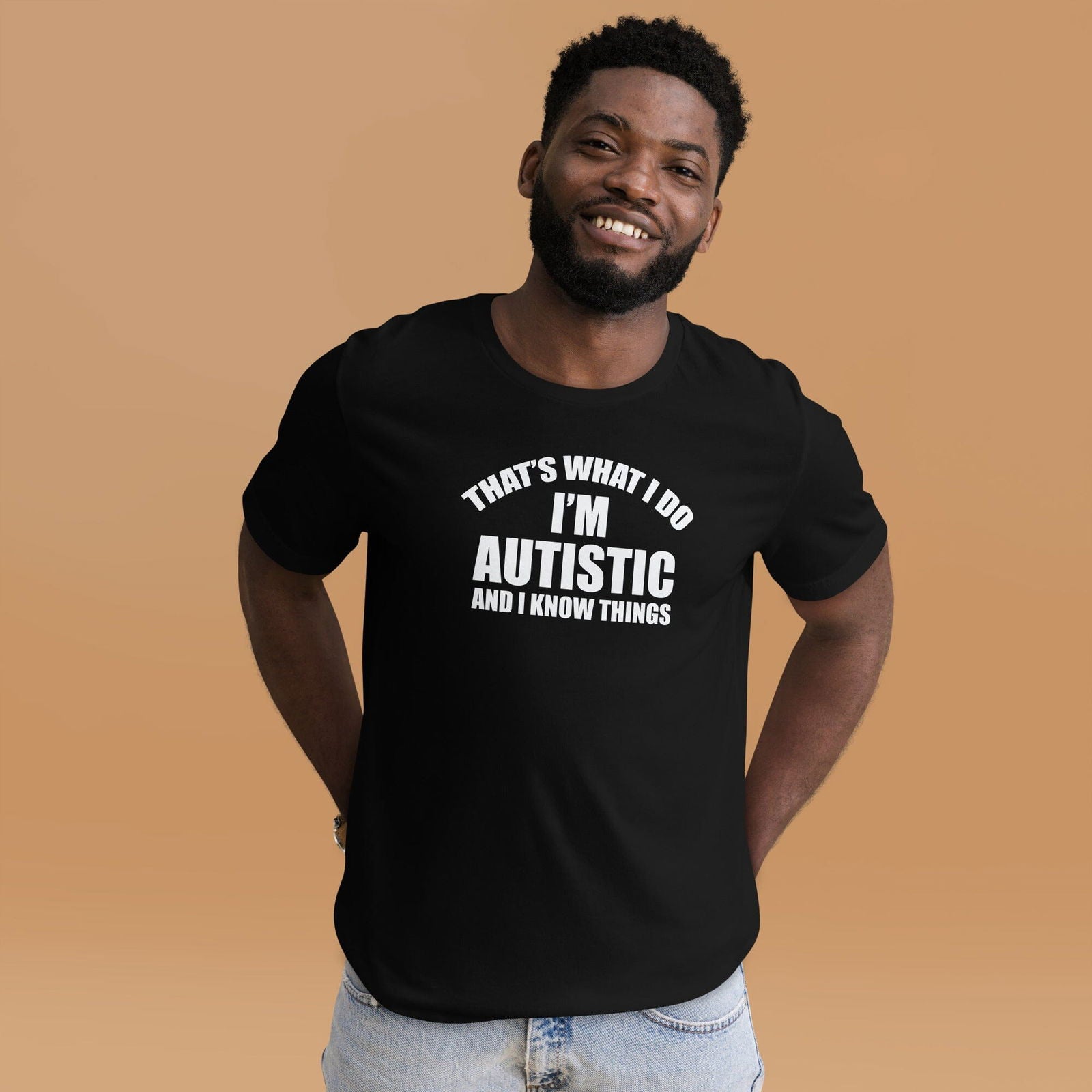 That's What I Do, I'm Autistic and I Know Things Unisex t-shirt - The Autistic Innovator