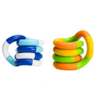 Twisty Fidget Toy The Autistic Innovator Blue + Orange (2 pack) 