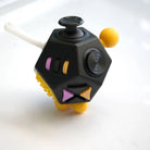 Ultimate Fidget Cube Black & Yellow Multi Color 