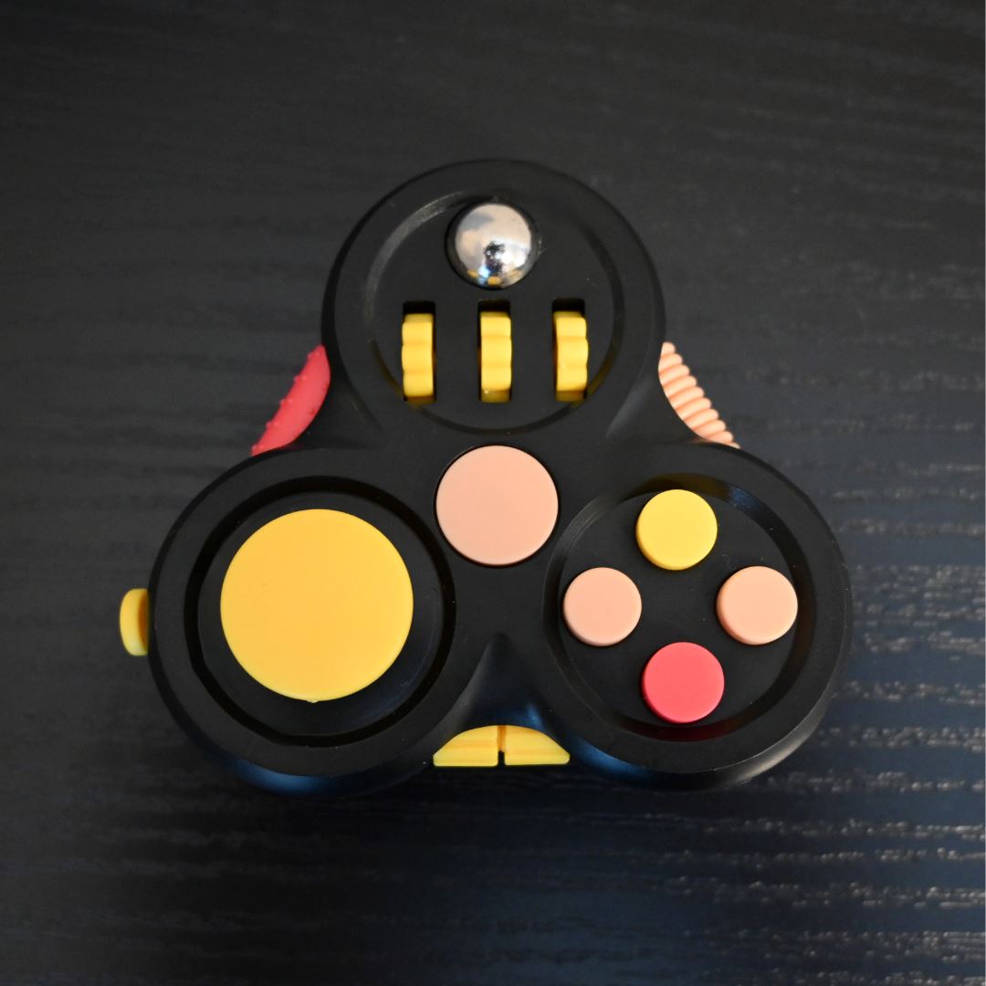 Ultimate Game Controller Fidget Spinner Black 