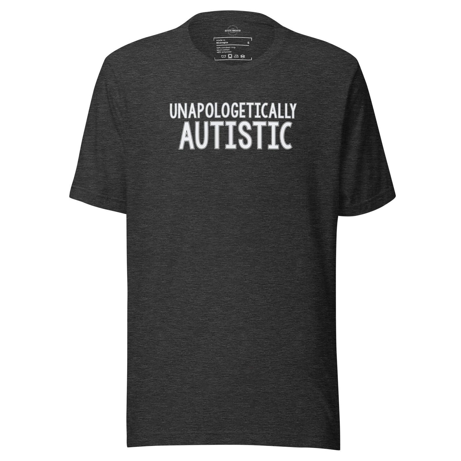 Unapologetically Autistic Unisex t-shirt - The Autistic Innovator