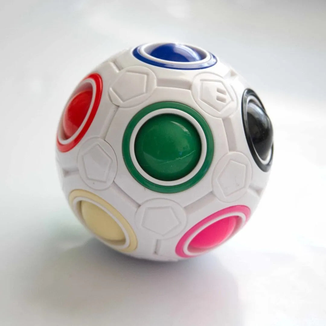 Rainbow Puzzle Ball Stim Toy 