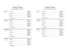 Weekly Schedule Planner (Paperback) 