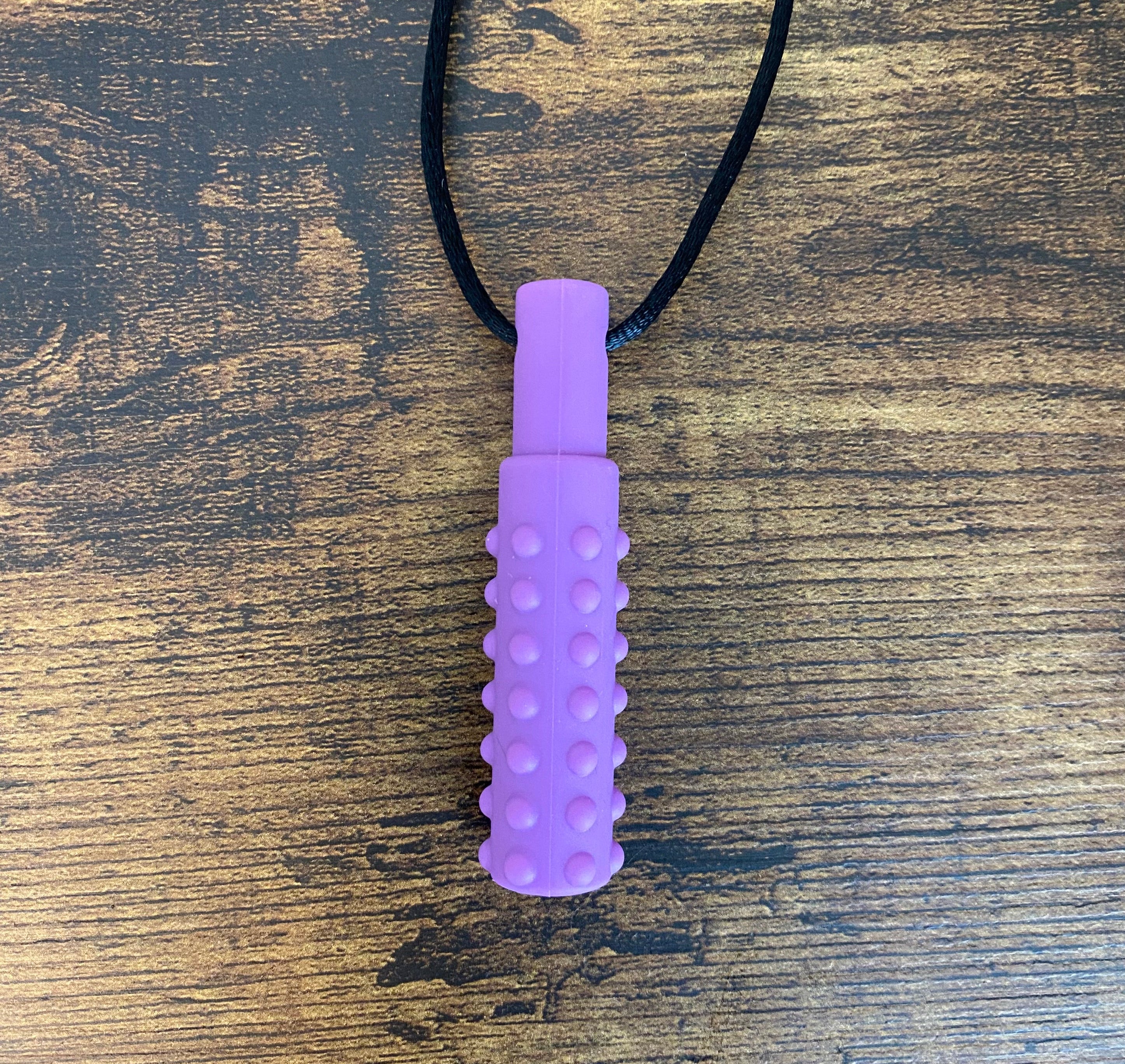 Textured Pendant Chew Necklaces (10 pack) The Autistic Innovator Purple (10 pack) 