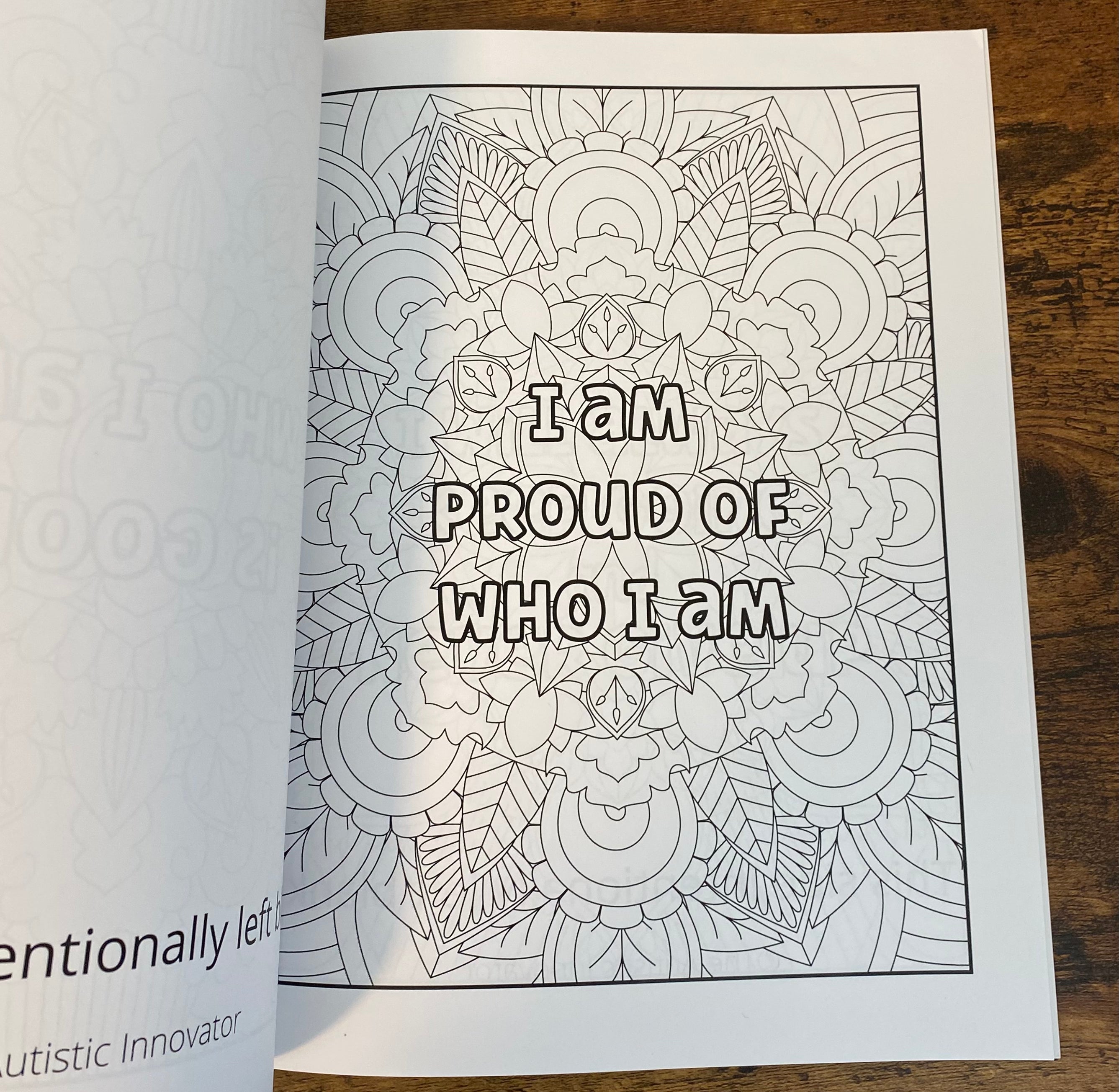 Awesomely Autistic: a coloring book for autistic people The Autistic Innovator 