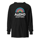 AuDHD Hooded long-sleeve tee The Autistic Innovator Black XS 