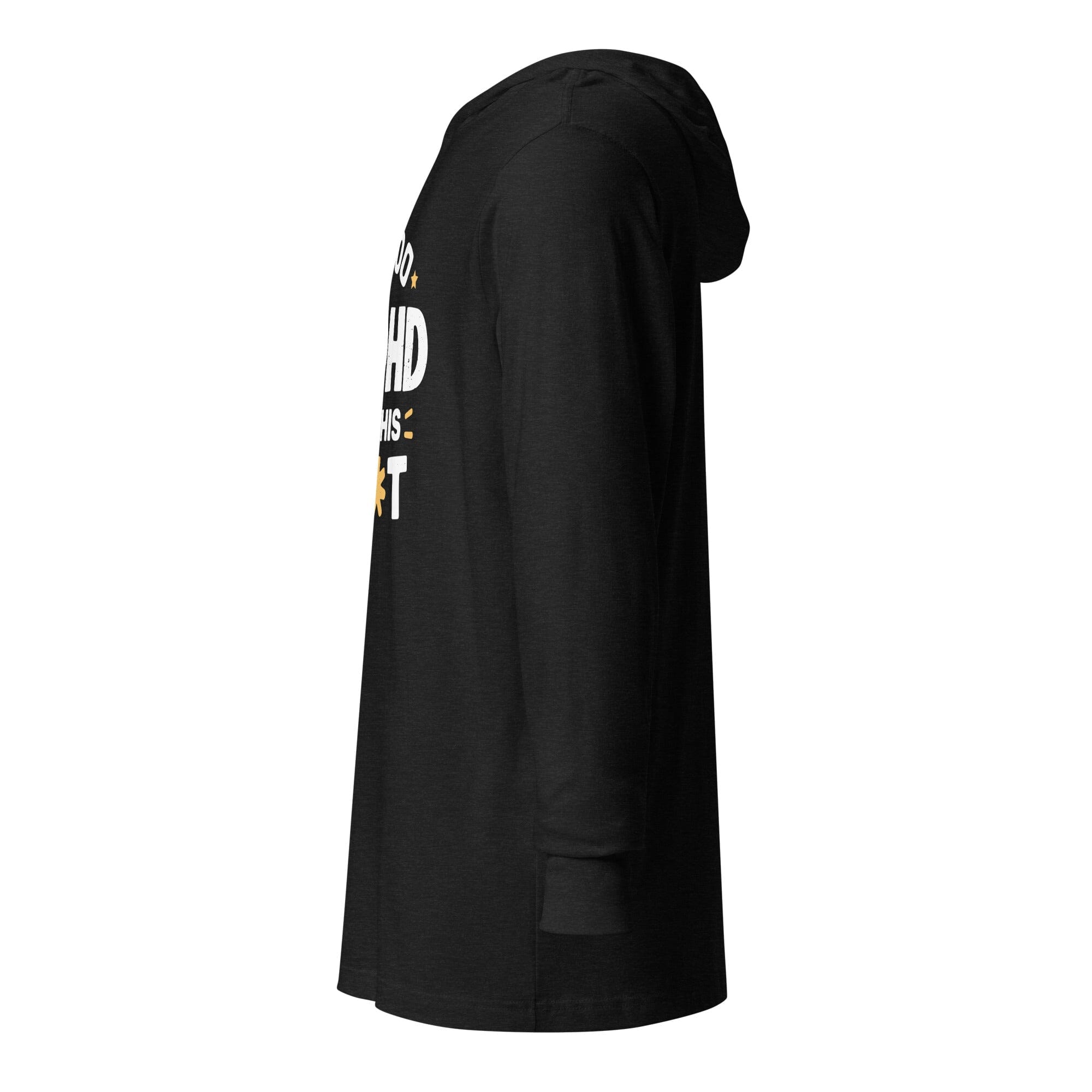 I'm Too AuDHD for This Sh*t Hooded long-sleeve tee The Autistic Innovator 