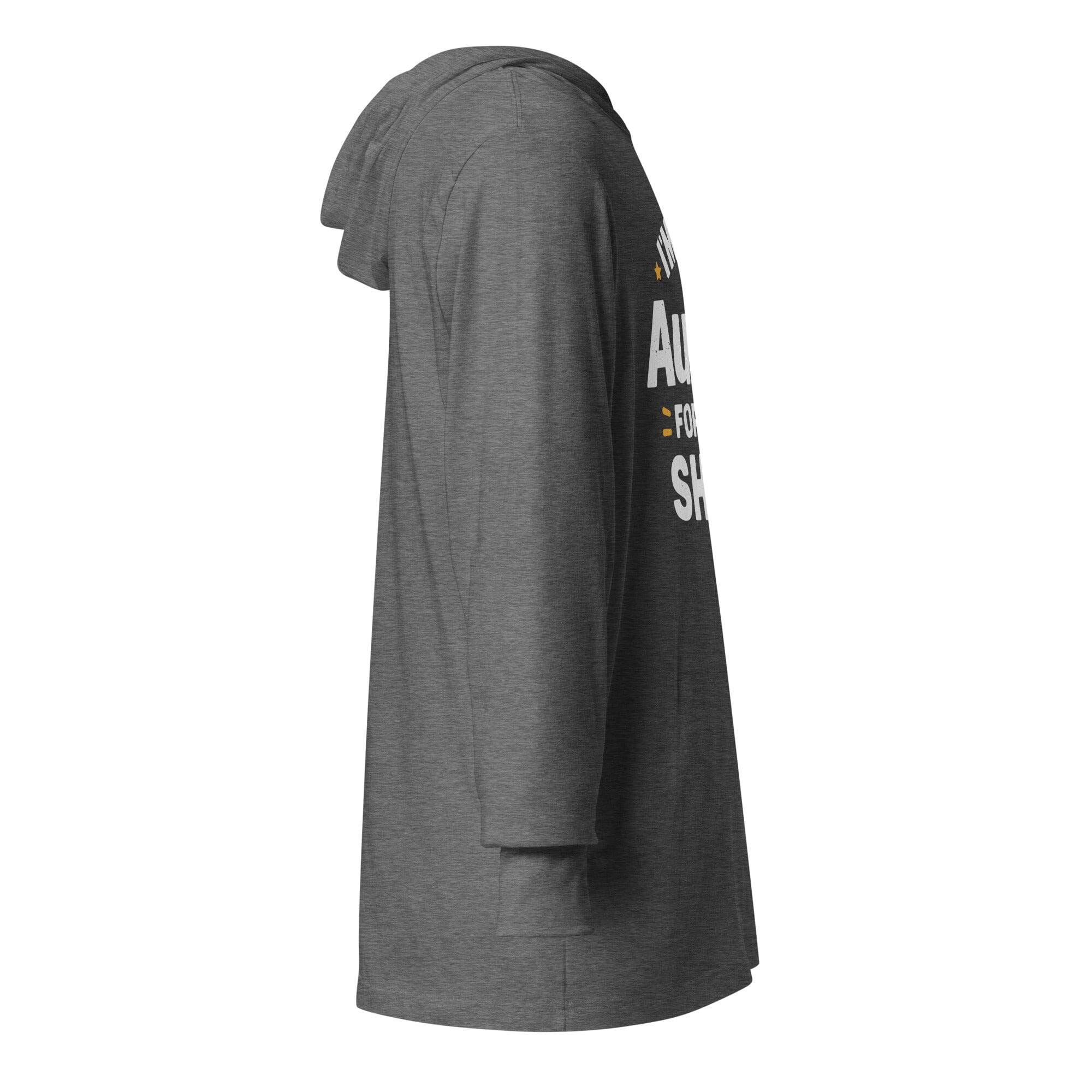 I'm Too AuDHD for This Sh*t Hooded long-sleeve tee The Autistic Innovator 