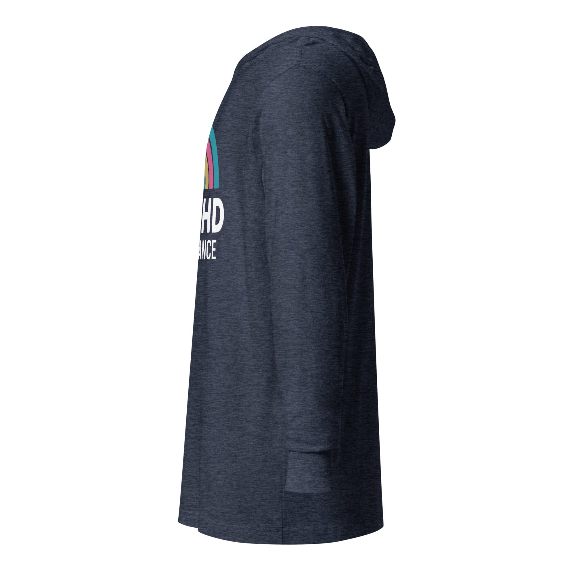 AuDHD Hooded long-sleeve tee The Autistic Innovator 