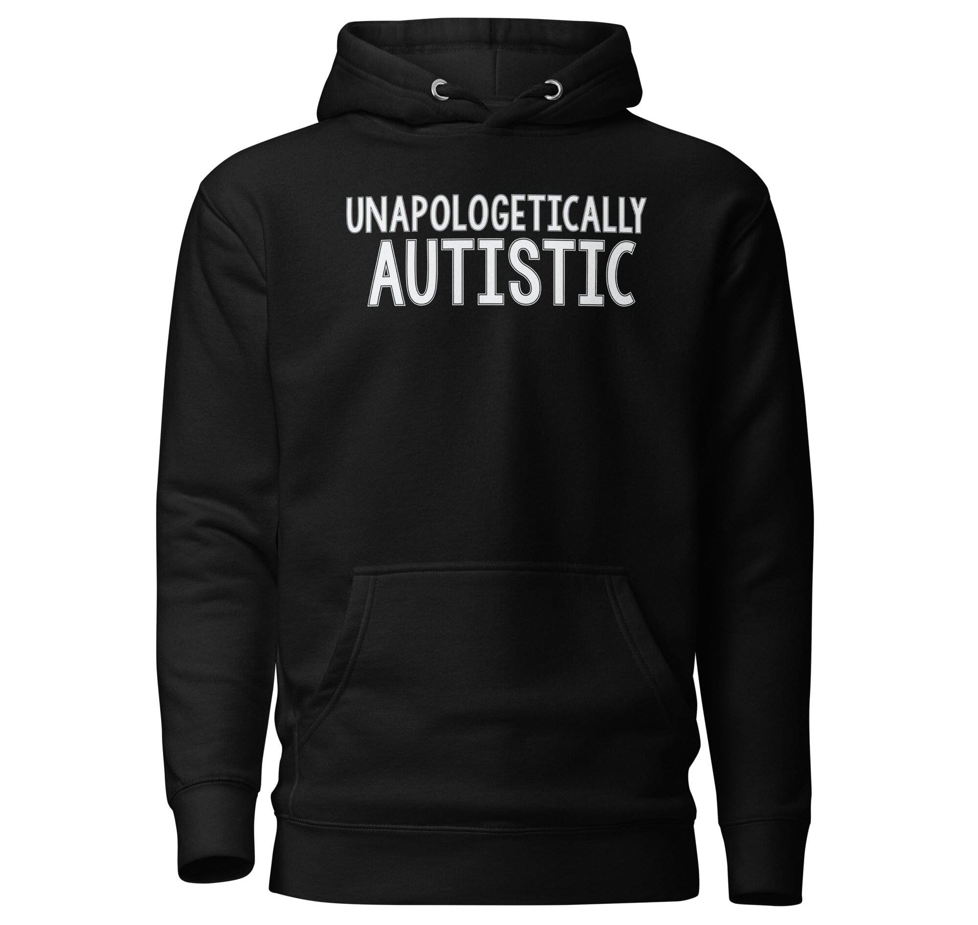 Unapologetically Autistic Unisex Hoodie The Autistic Innovator Black S 