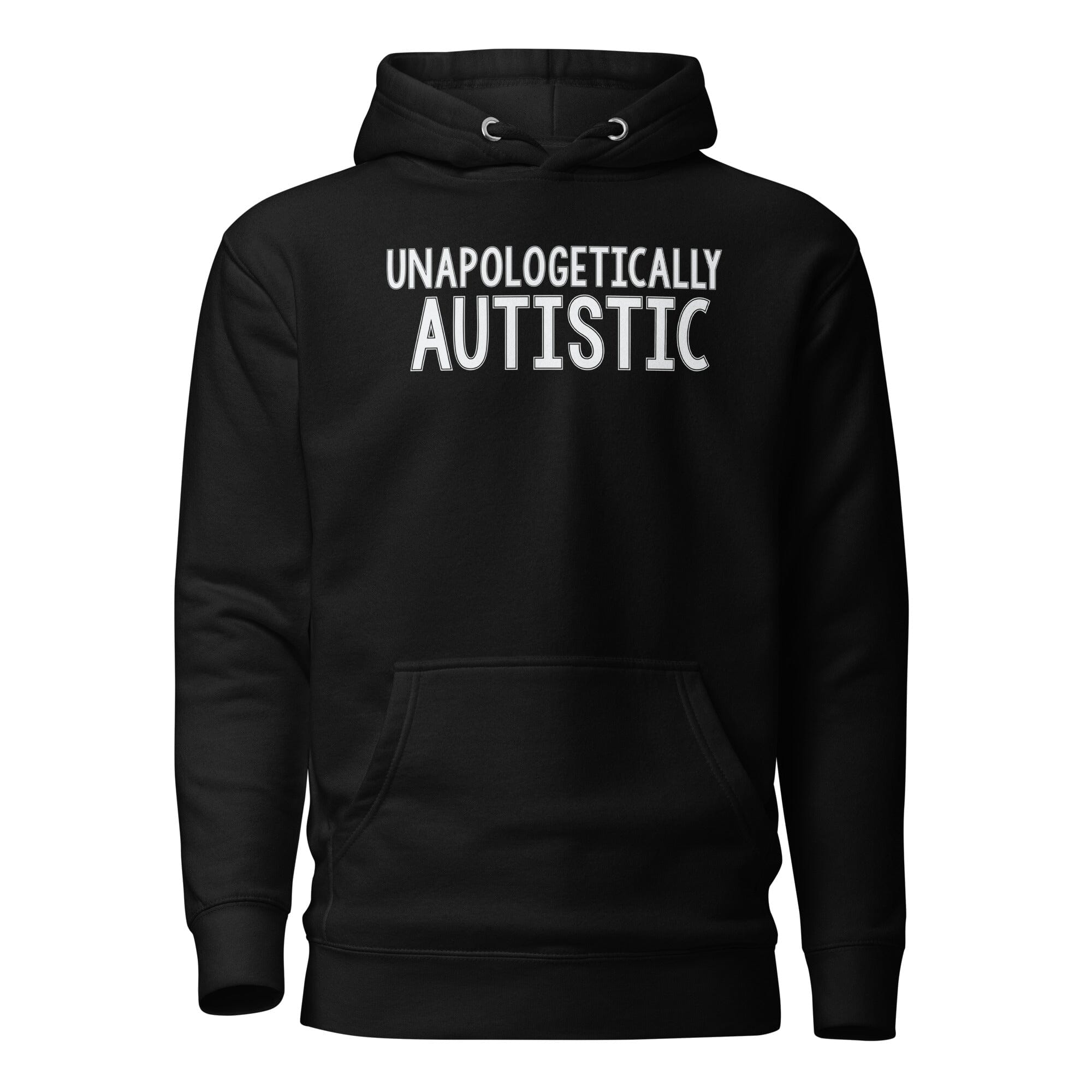 Unapologetically Autistic Unisex Hoodie The Autistic Innovator Black S 