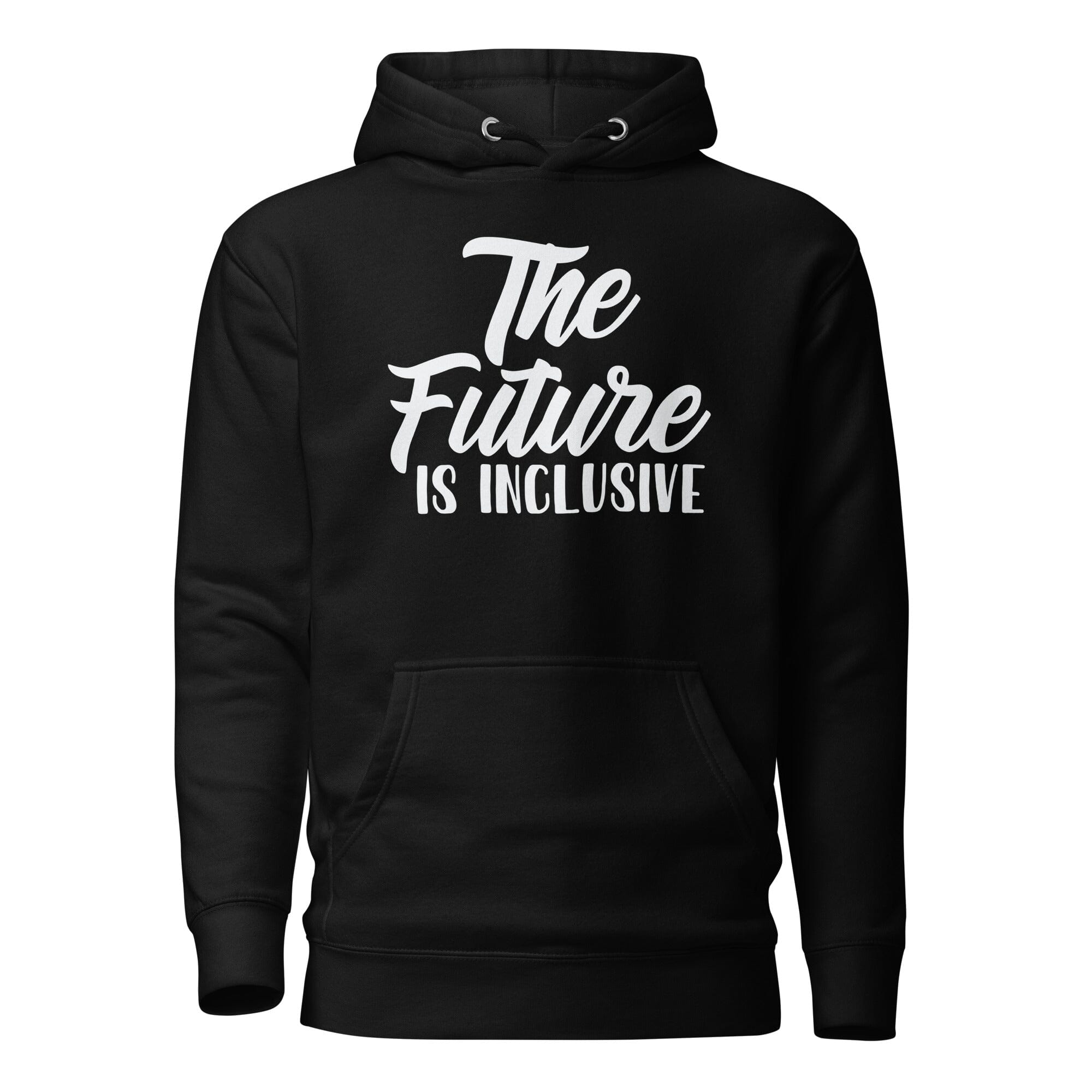 The Future is Inclusive Unisex Hoodie The Autistic Innovator Black S 