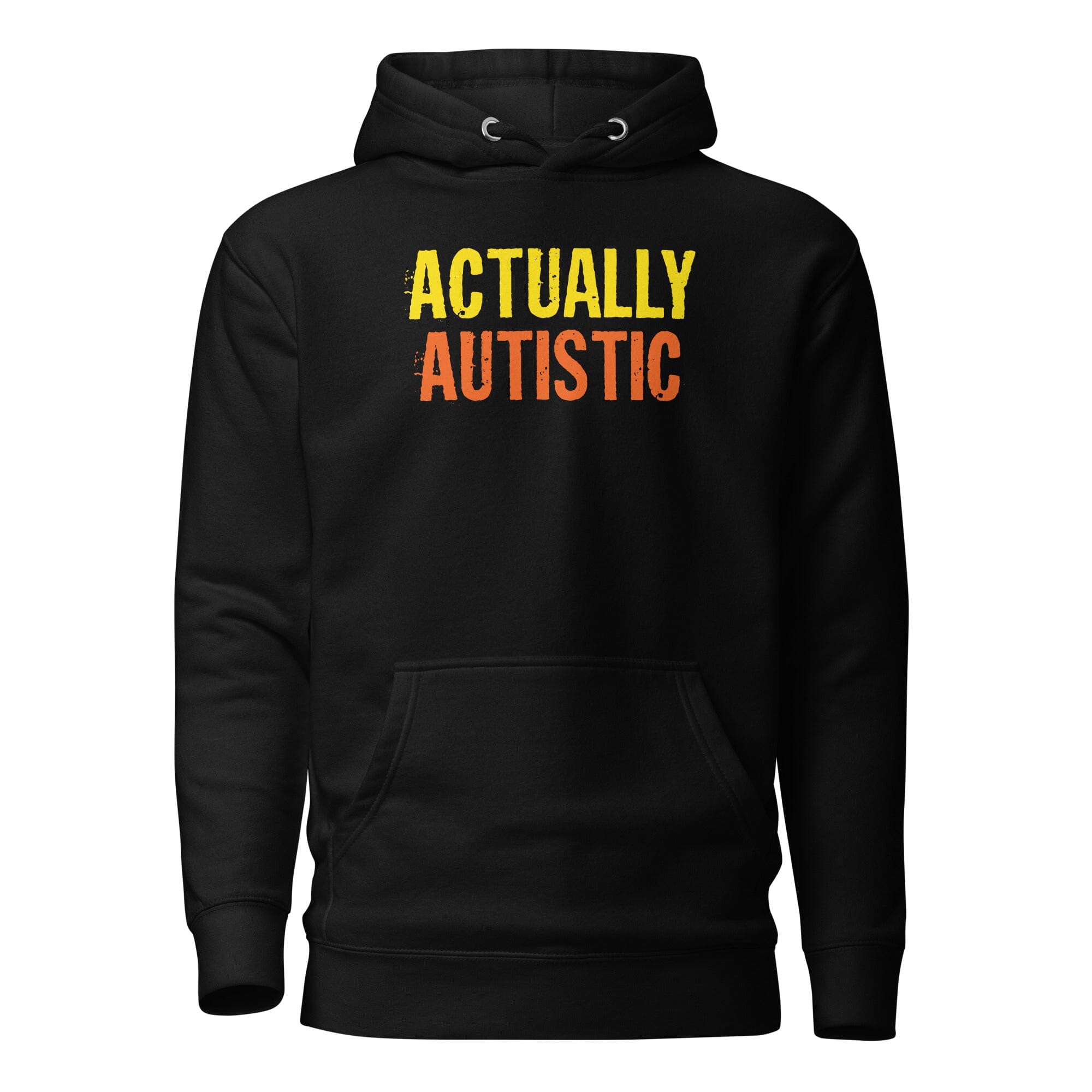 Actually Autistic Unisex Hoodie The Autistic Innovator Black S 