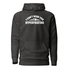 I Can't Hear You I'm Hyperfixating Unisex Hoodie The Autistic Innovator Charcoal Heather S 