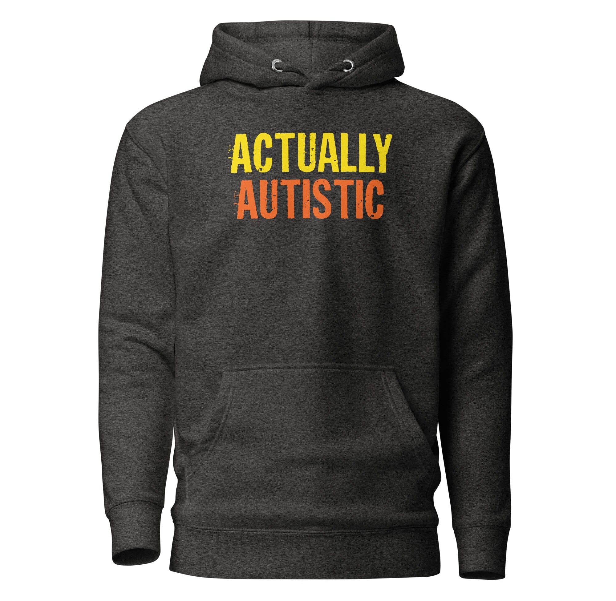 Actually Autistic Unisex Hoodie The Autistic Innovator Charcoal Heather S 