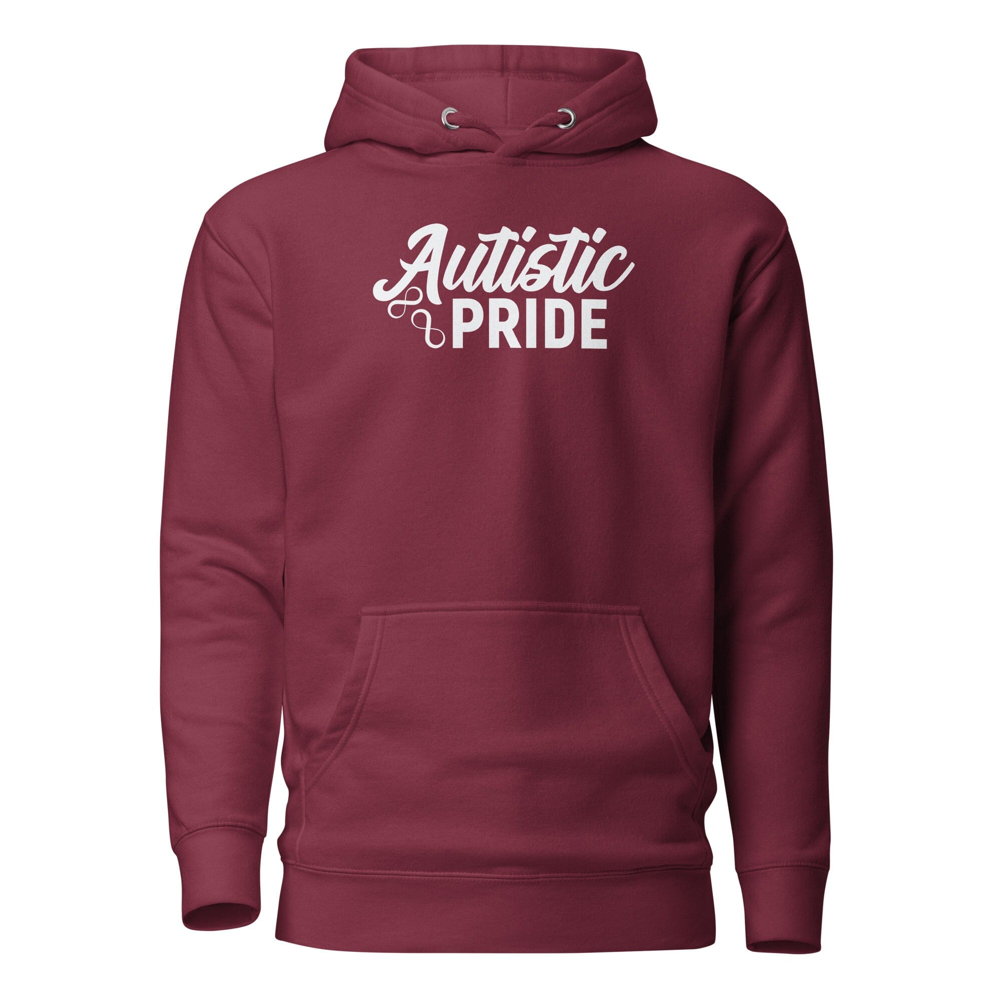 Autistic Pride Unisex Hoodie The Autistic Innovator Maroon S 