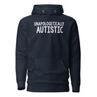 Unapologetically Autistic Unisex Hoodie The Autistic Innovator Navy Blazer S 