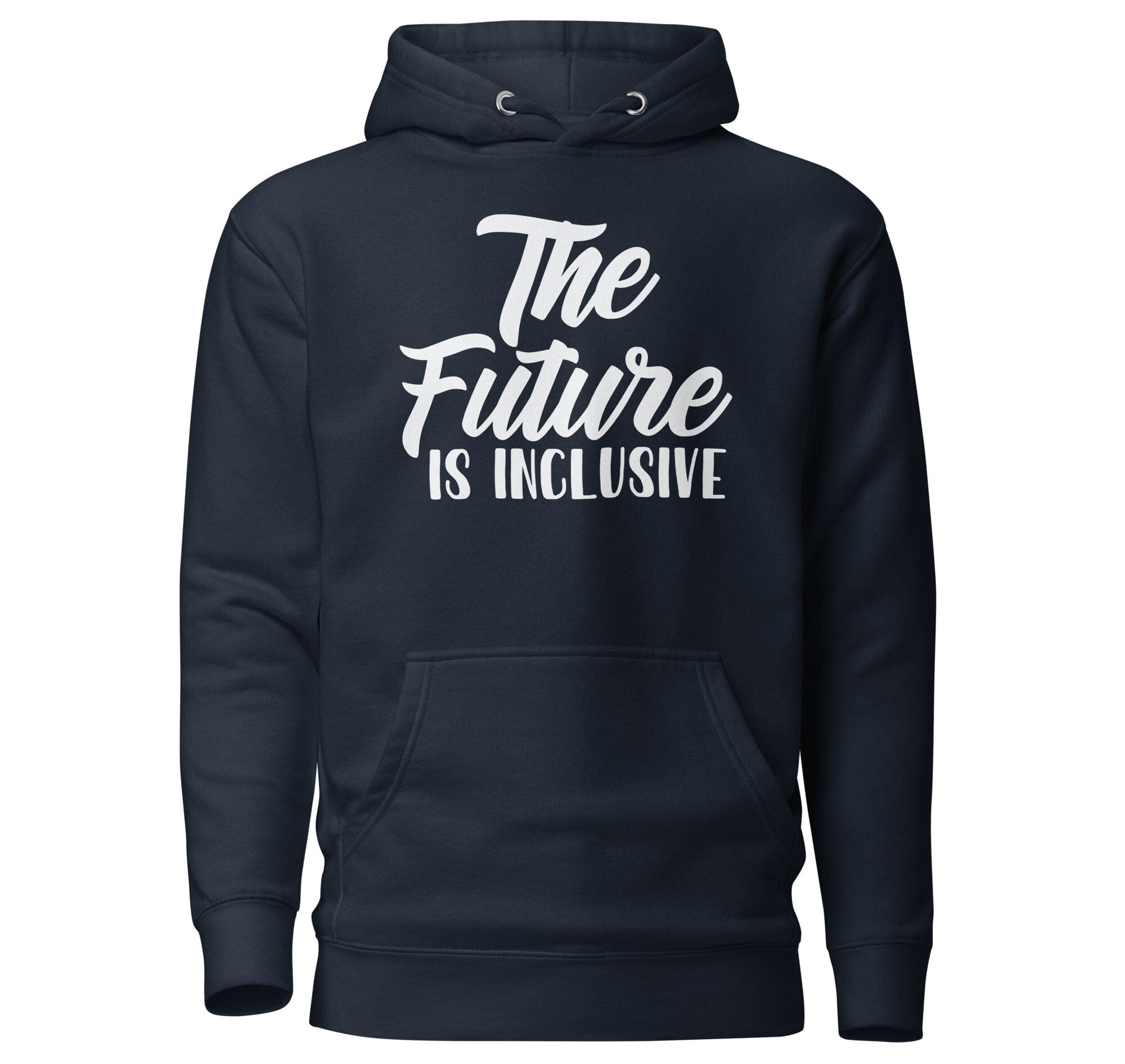 The Future is Inclusive Unisex Hoodie The Autistic Innovator Navy Blazer S 