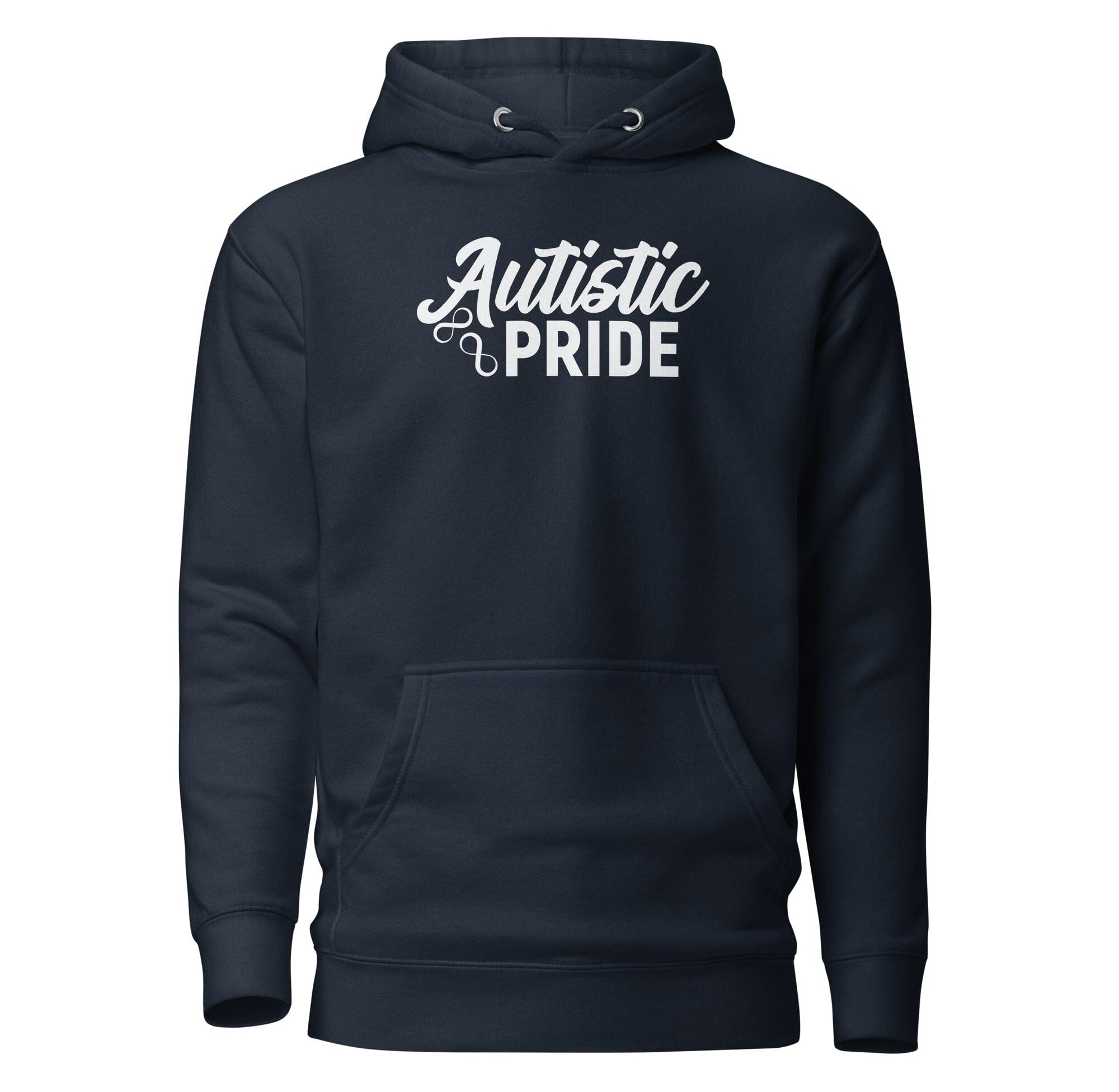 Autistic Pride Unisex Hoodie The Autistic Innovator Navy Blazer S 