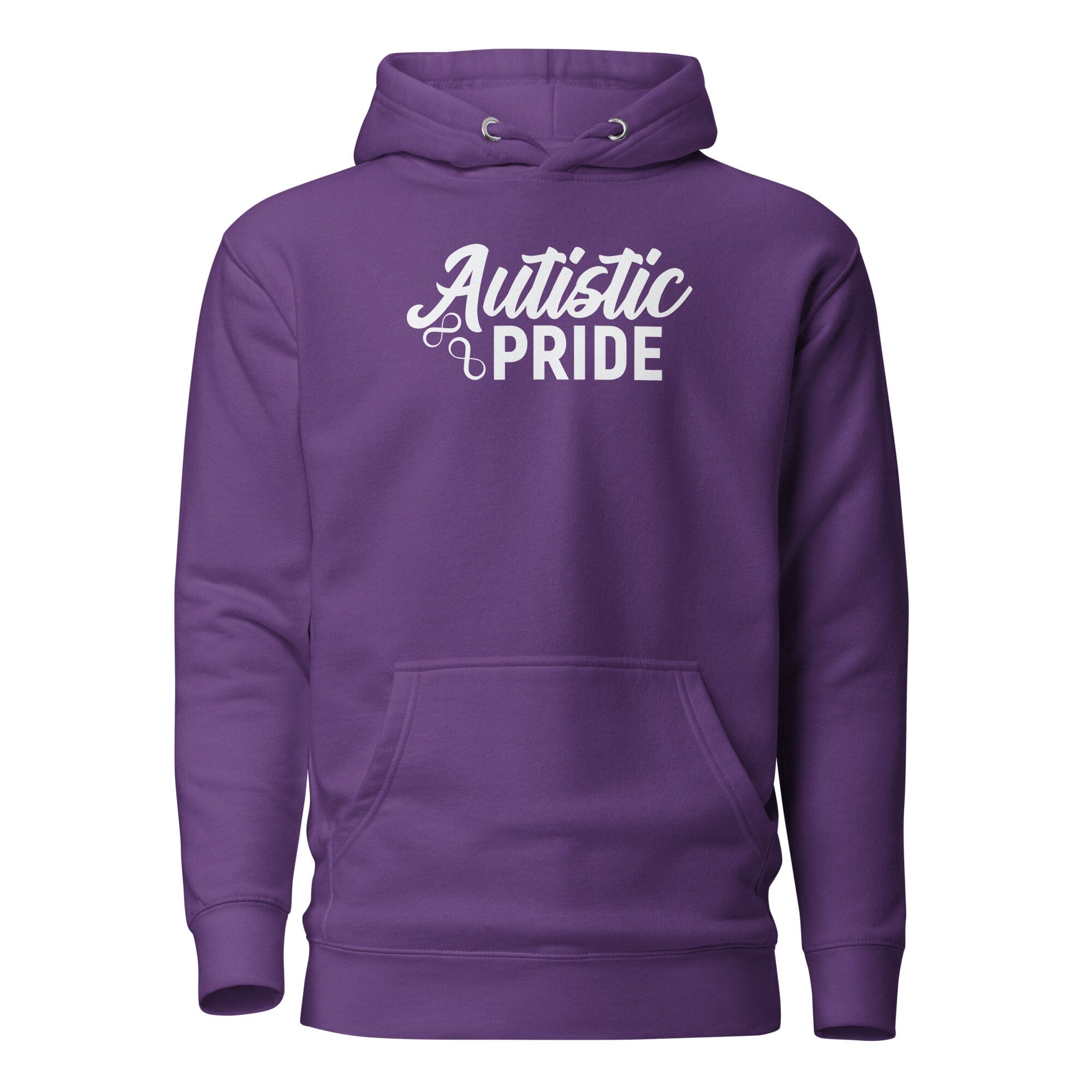 Autistic Pride Unisex Hoodie The Autistic Innovator Purple S 