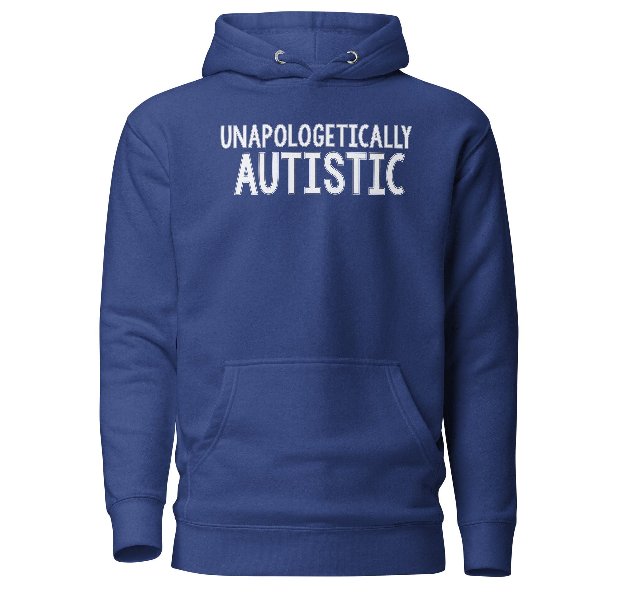 Unapologetically Autistic Unisex Hoodie The Autistic Innovator Team Royal S 