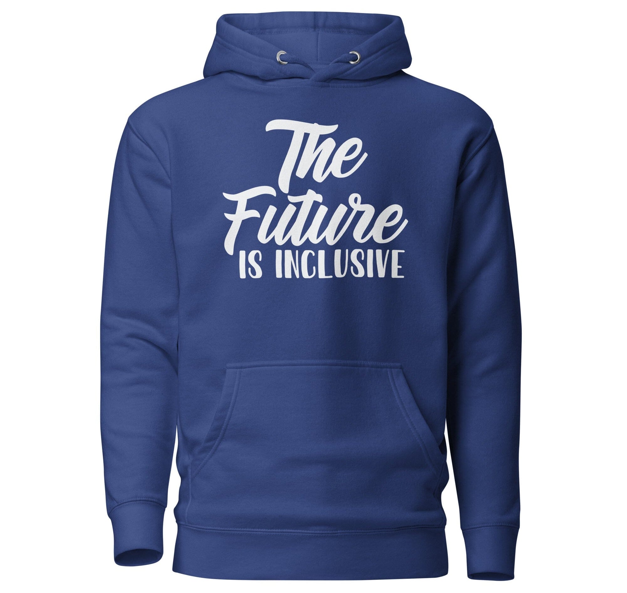 The Future is Inclusive Unisex Hoodie The Autistic Innovator Team Royal S 